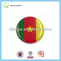 The cameroon flag tin badge